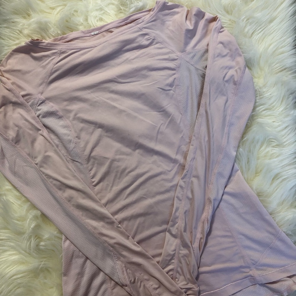 Lululemon Light Pink Long Sleeve Top